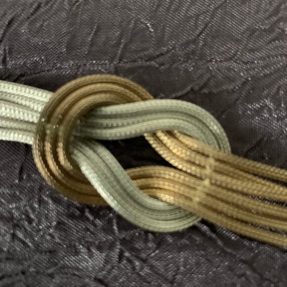 Unique Vintage Bracelet and Necklace Set in Two Tone Sterling Silver - Picture 8 of 12